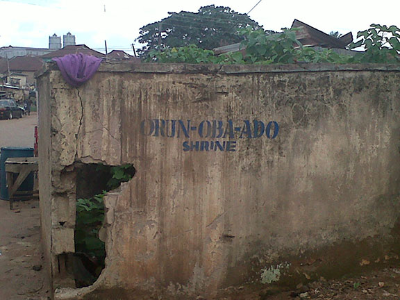 Orun Oba Ado Shrine